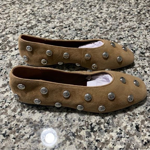 Madewell Shoes 6.5 Mylie Ballet Flat Brown - Picture 11 of 13